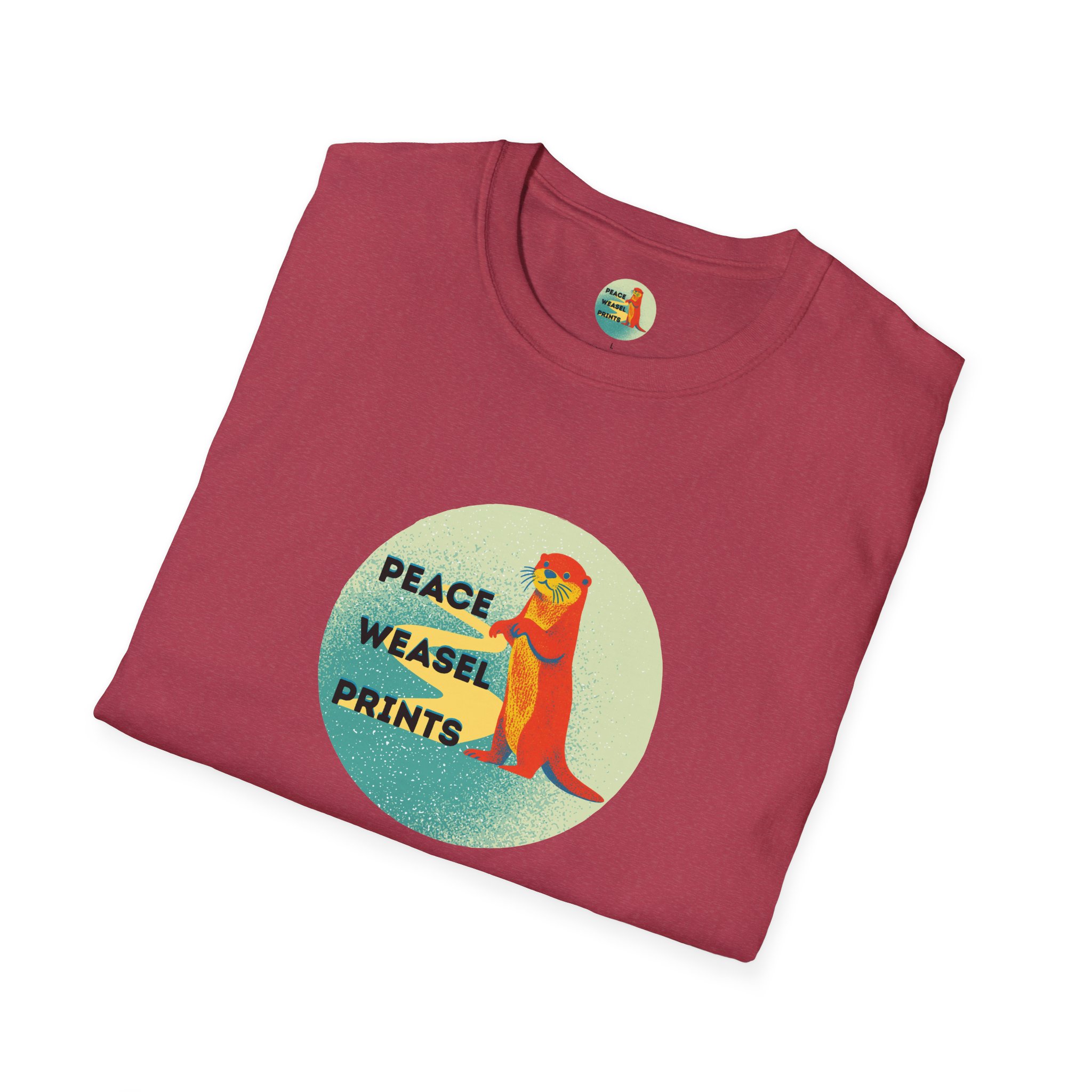 Peace Weasel Prints Official Logo Tee - Image 24