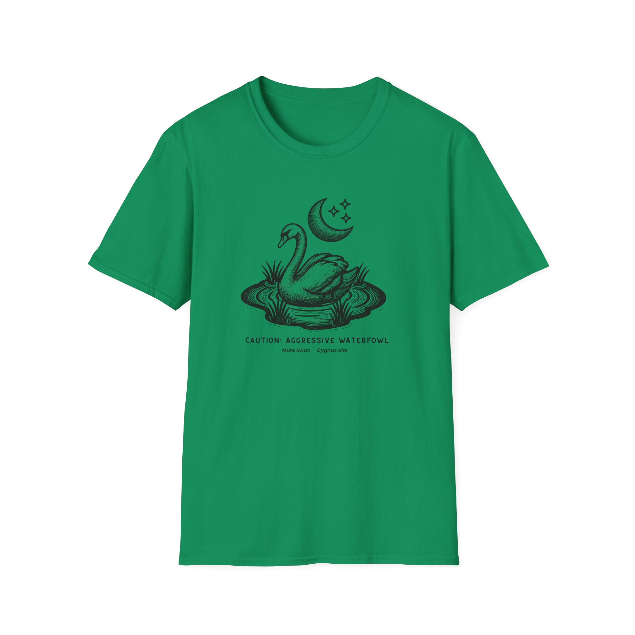 Aggressive Waterfowl Mute Swan T-Shirt - Image 6