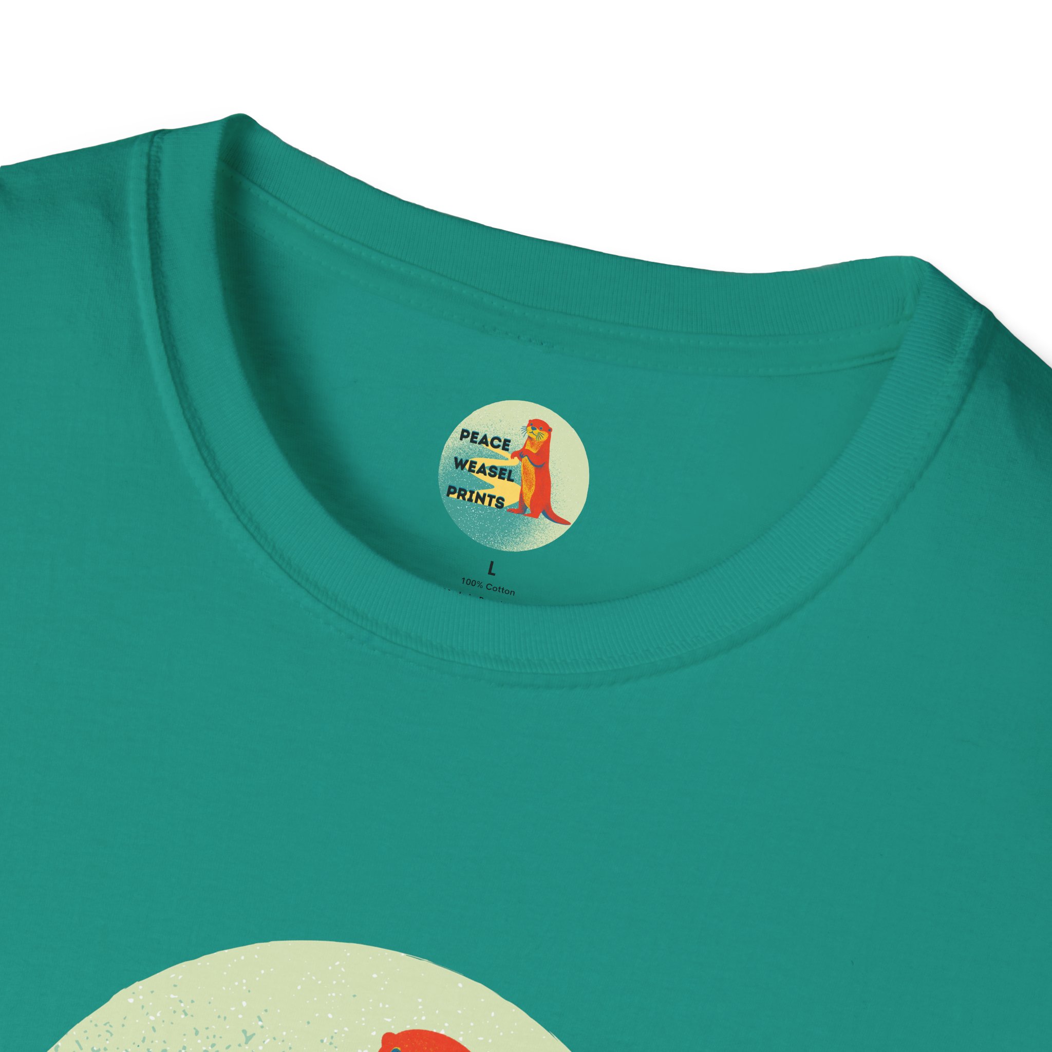 Peace Weasel Prints Official Logo Tee - Image 11