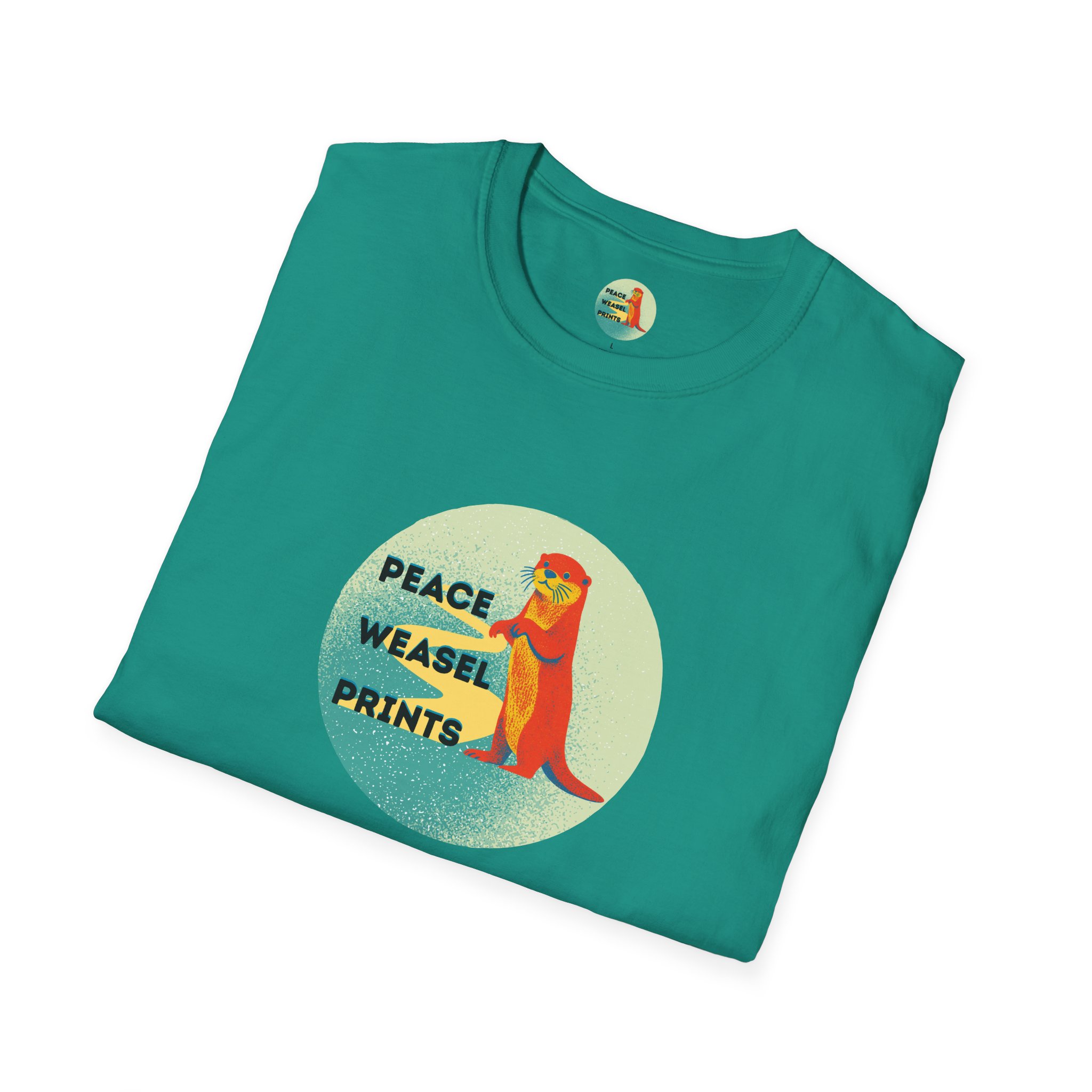 Peace Weasel Prints Official Logo Tee - Image 12