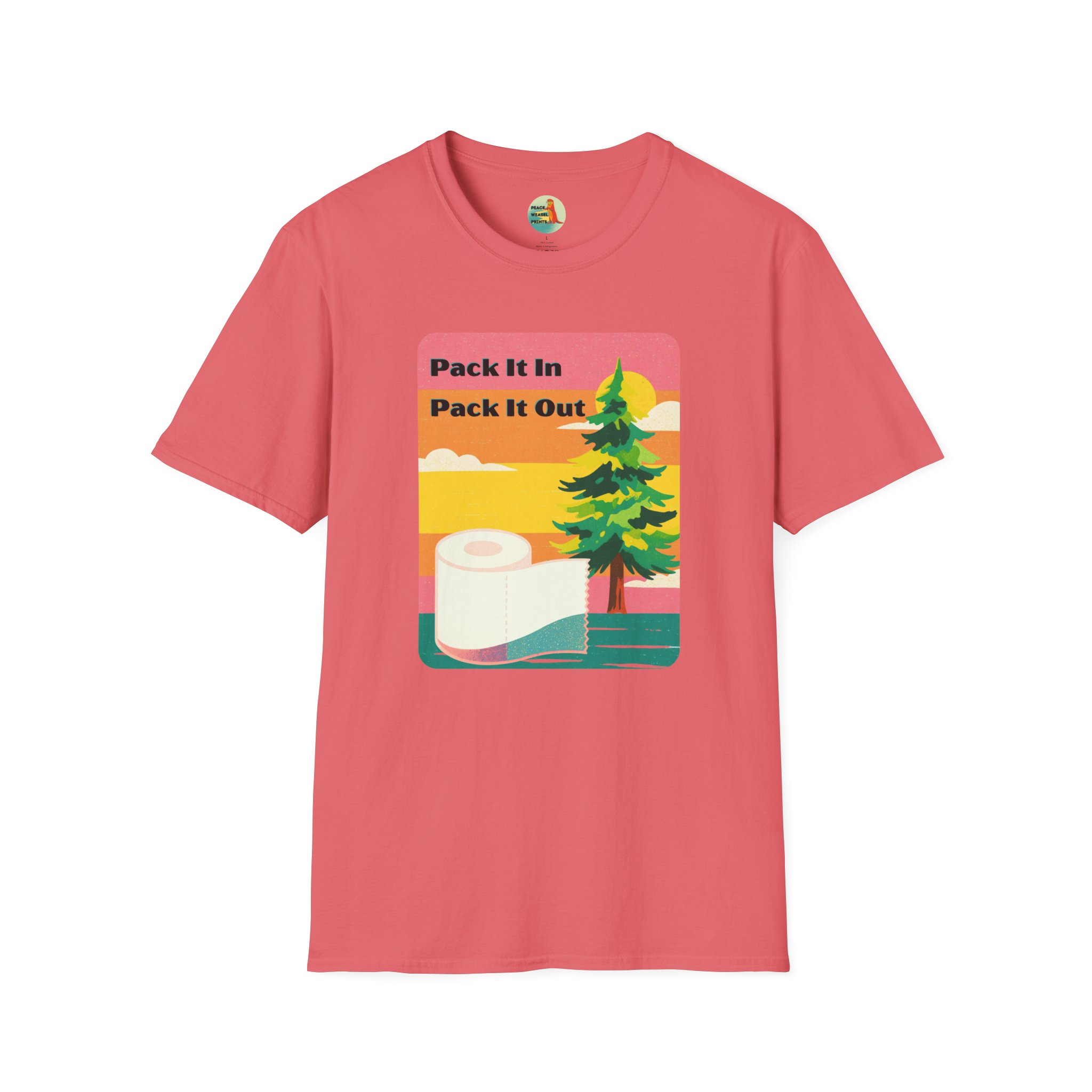 Pack It In Pack It Out: Retro Trail Etiquette Tee - Image 6