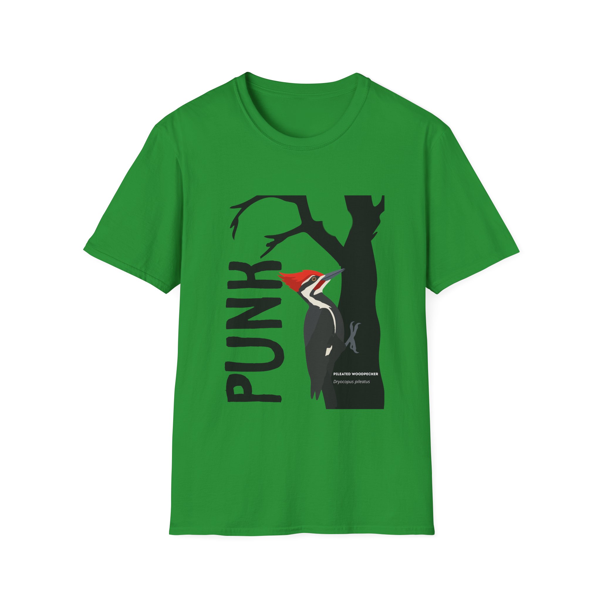Punk Pileated Woodpecker Shirt - Image 5