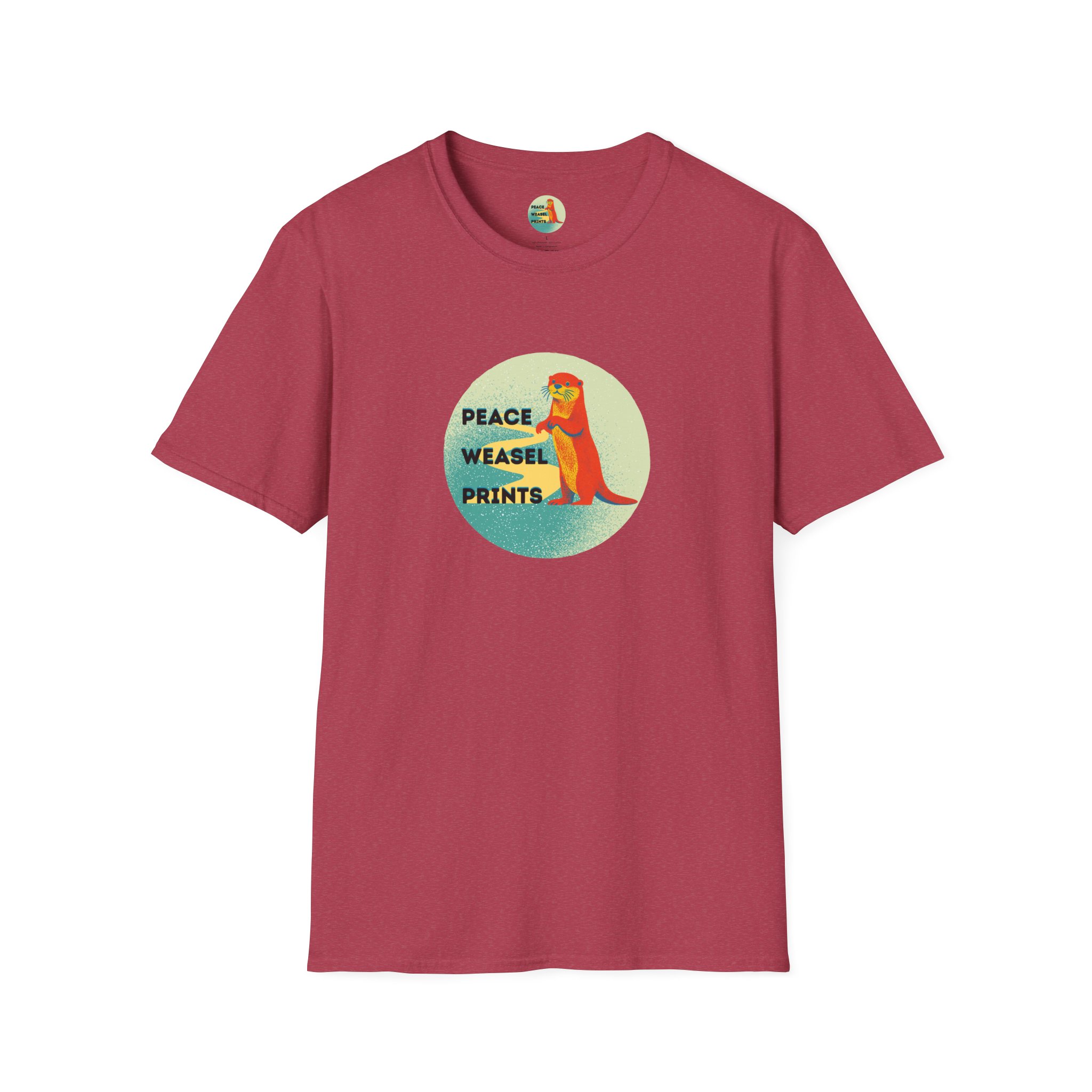Peace Weasel Prints Official Logo Tee - Image 21