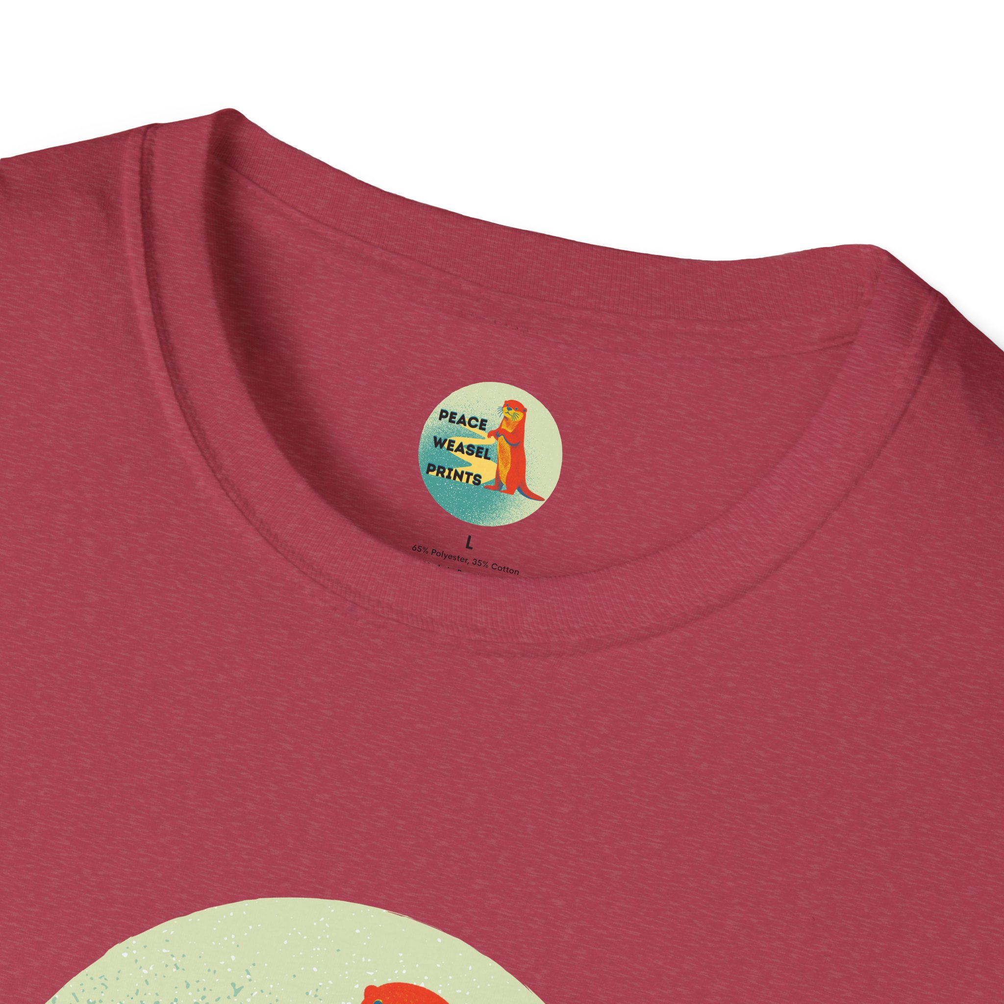 Peace Weasel Prints Official Logo Tee - Image 23