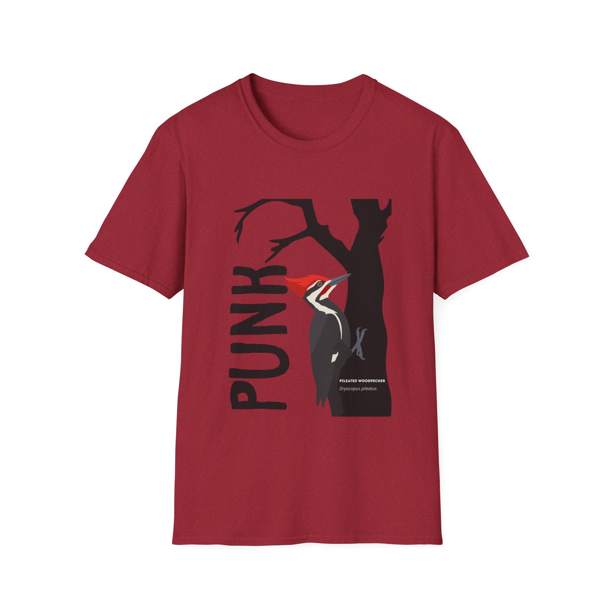 Punk Pileated Woodpecker Shirt - Image 17