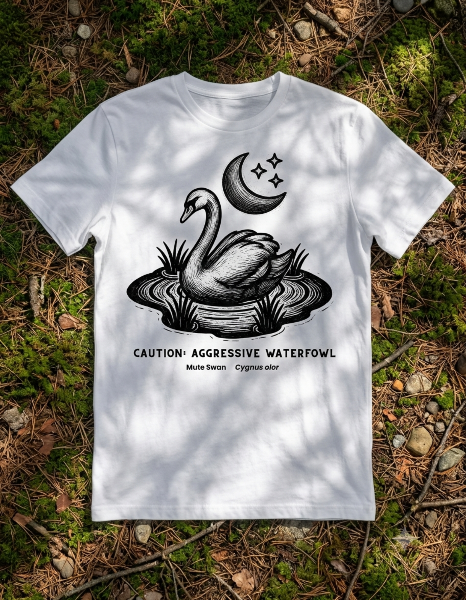 Aggressive Waterfowl Mute Swan T-Shirt