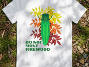 Do Not Move Firewood Emerald Ash Borer T-Shirt
