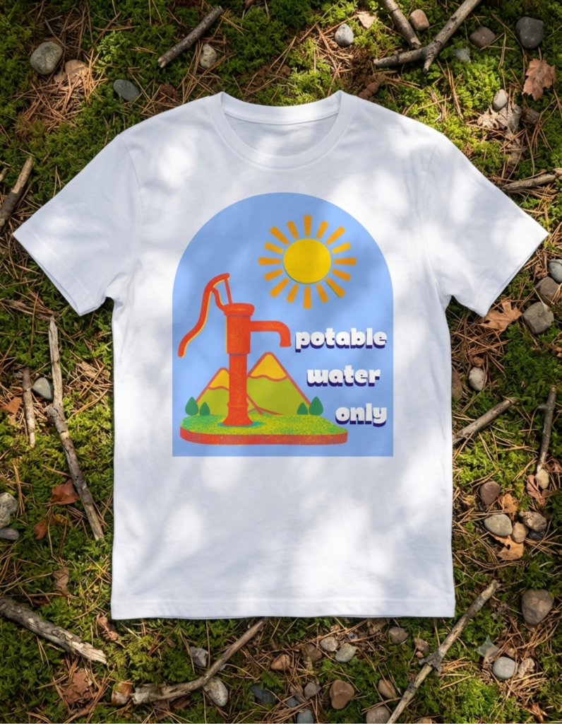 Potable Water Only Hand Pump T-Shirt