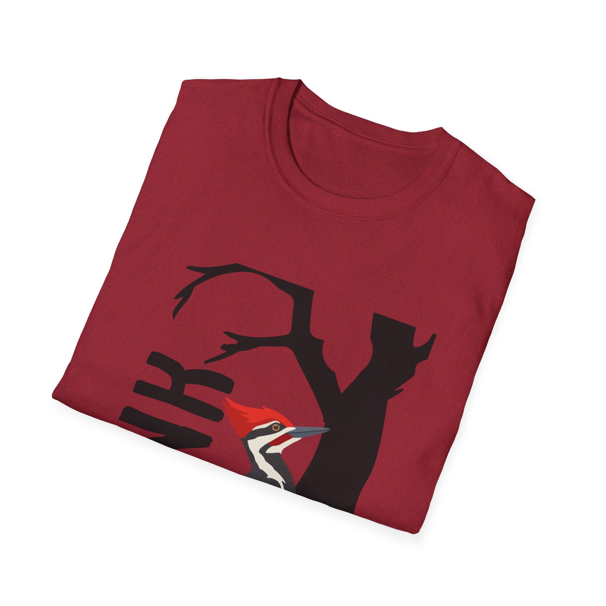 Punk Pileated Woodpecker Shirt - Image 20