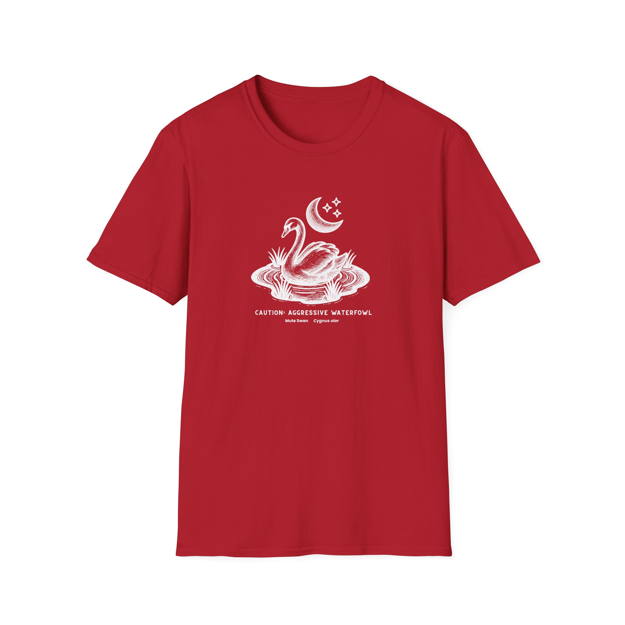 Aggressive Waterfowl Mute Swan T-Shirt - Image 2