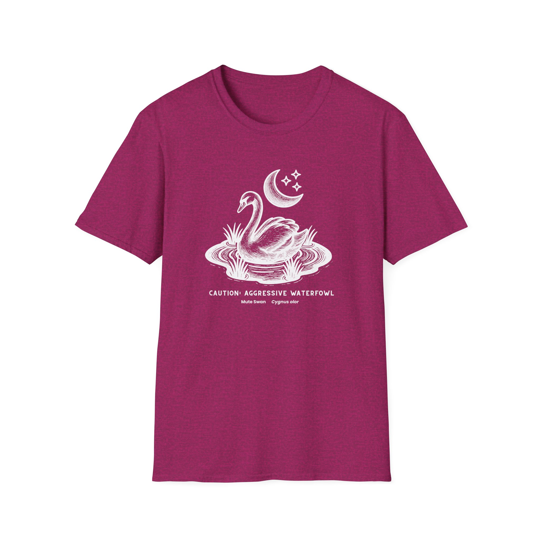 Aggressive Waterfowl Mute Swan T-Shirt - Image 3