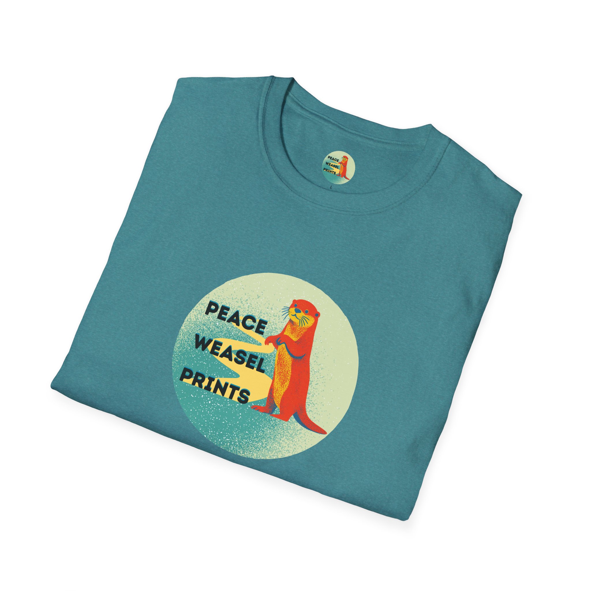 Peace Weasel Prints Official Logo Tee - Image 8