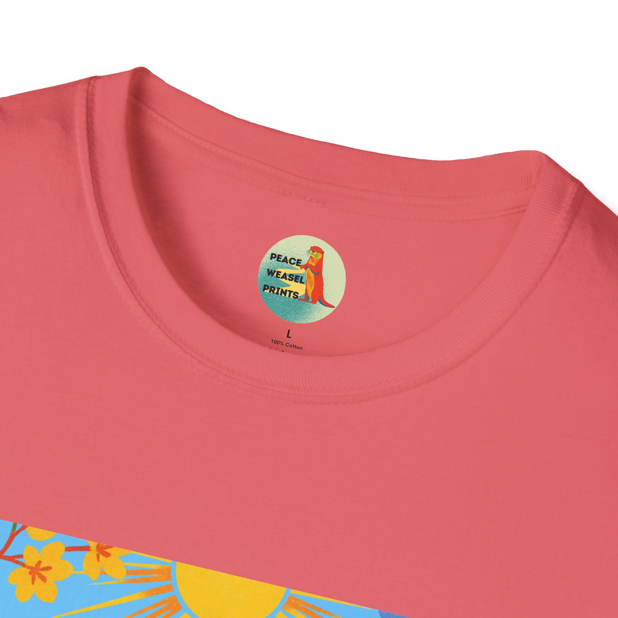 Vault Toilet Wildflower T-Shirt | Funny Leave No Trace Hiking Tee | Trailhead Etiquette Outhouse Humor - Image 3