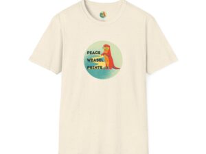 Peace Weasel Prints Official Logo Tee