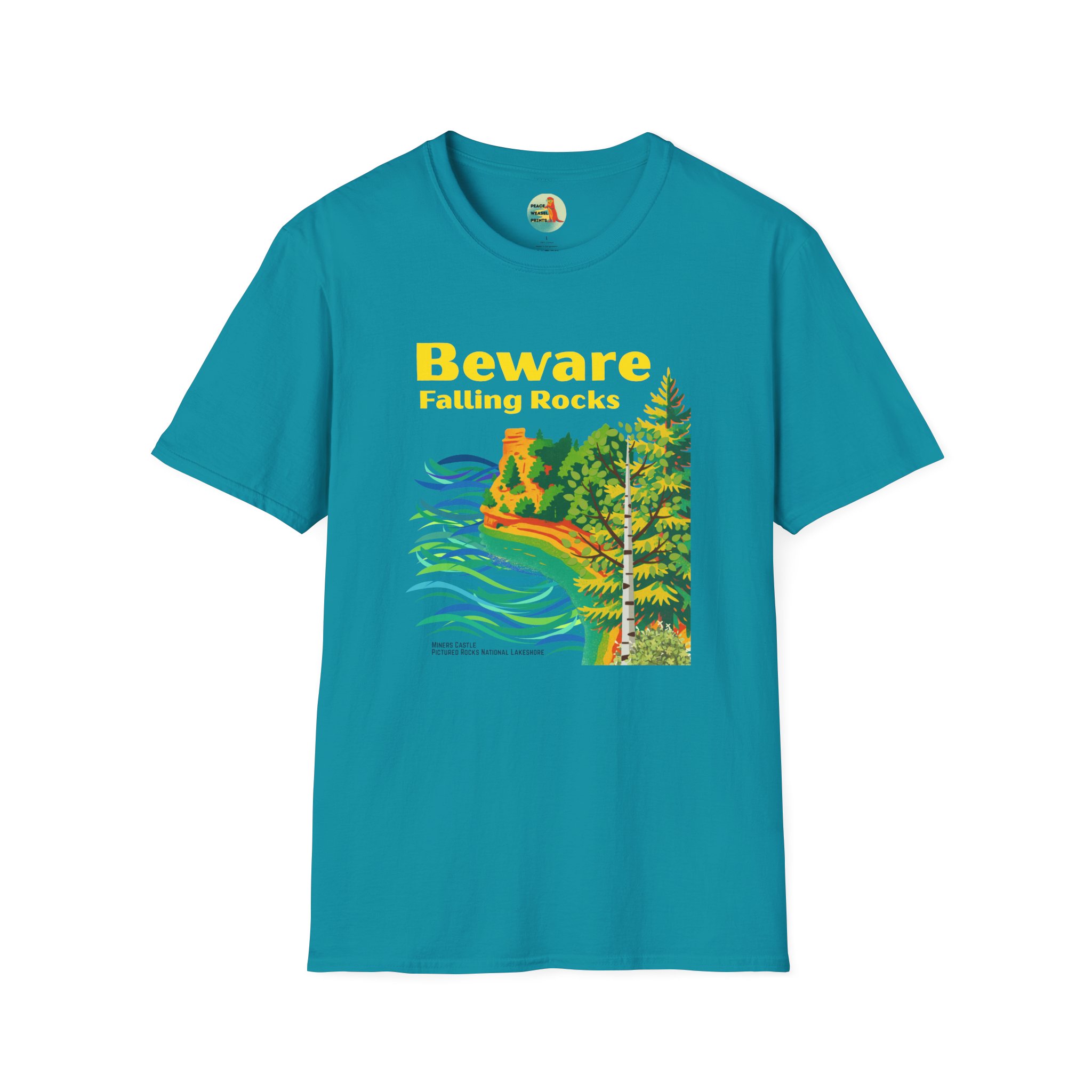 Pictured Rocks Miners Castle T-Shirt - Image 6