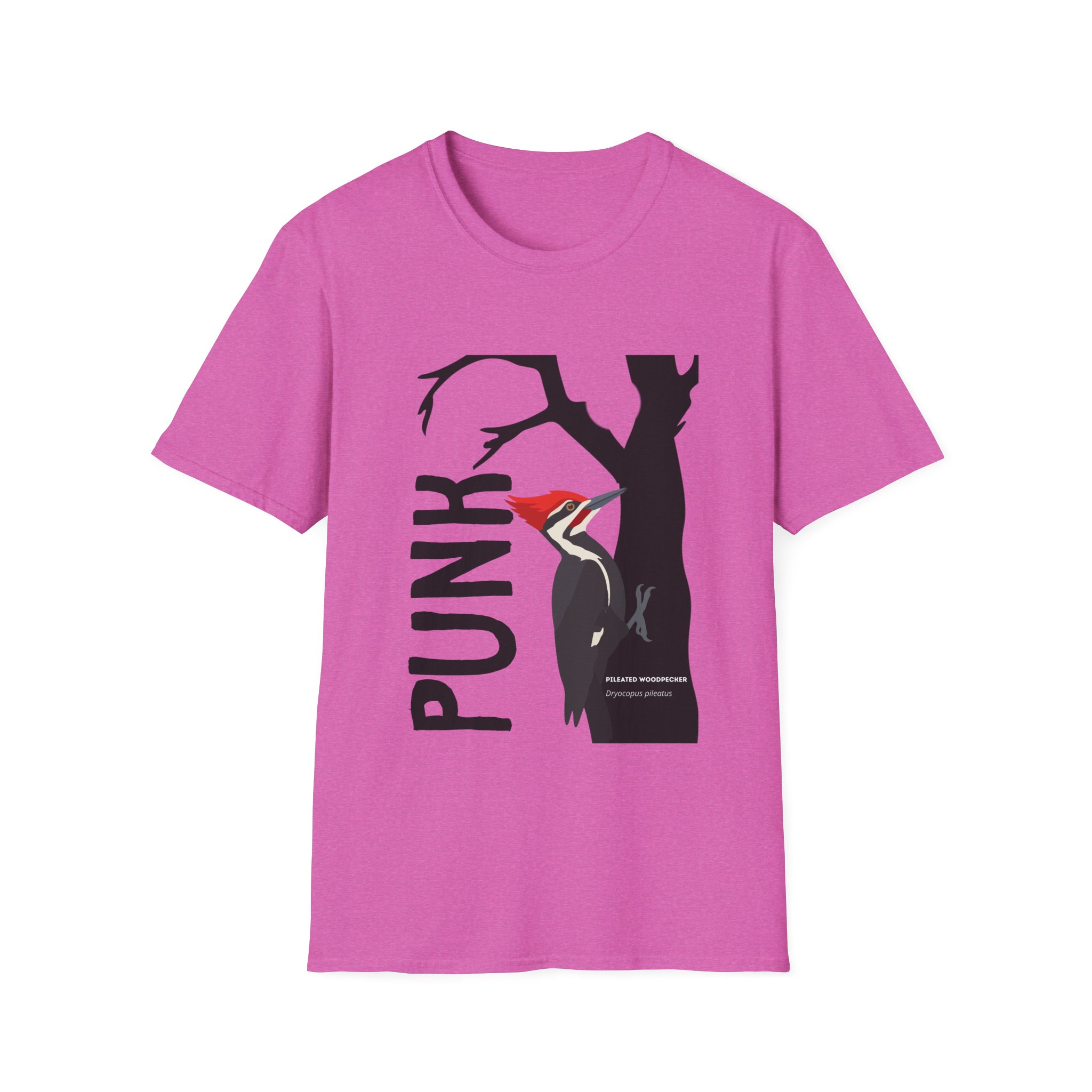 Punk Pileated Woodpecker Shirt - Image 13