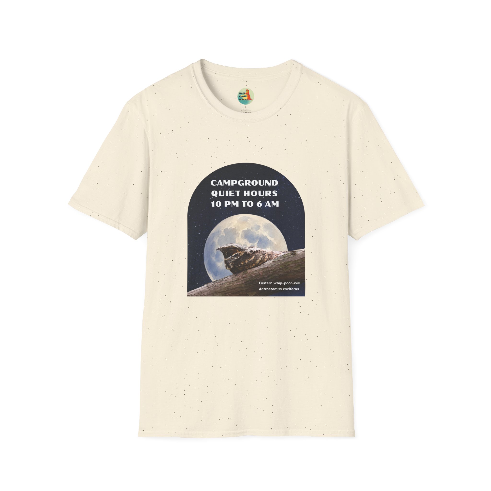 Eastern Whip-poor-will Birding T-Shirt - Image 5