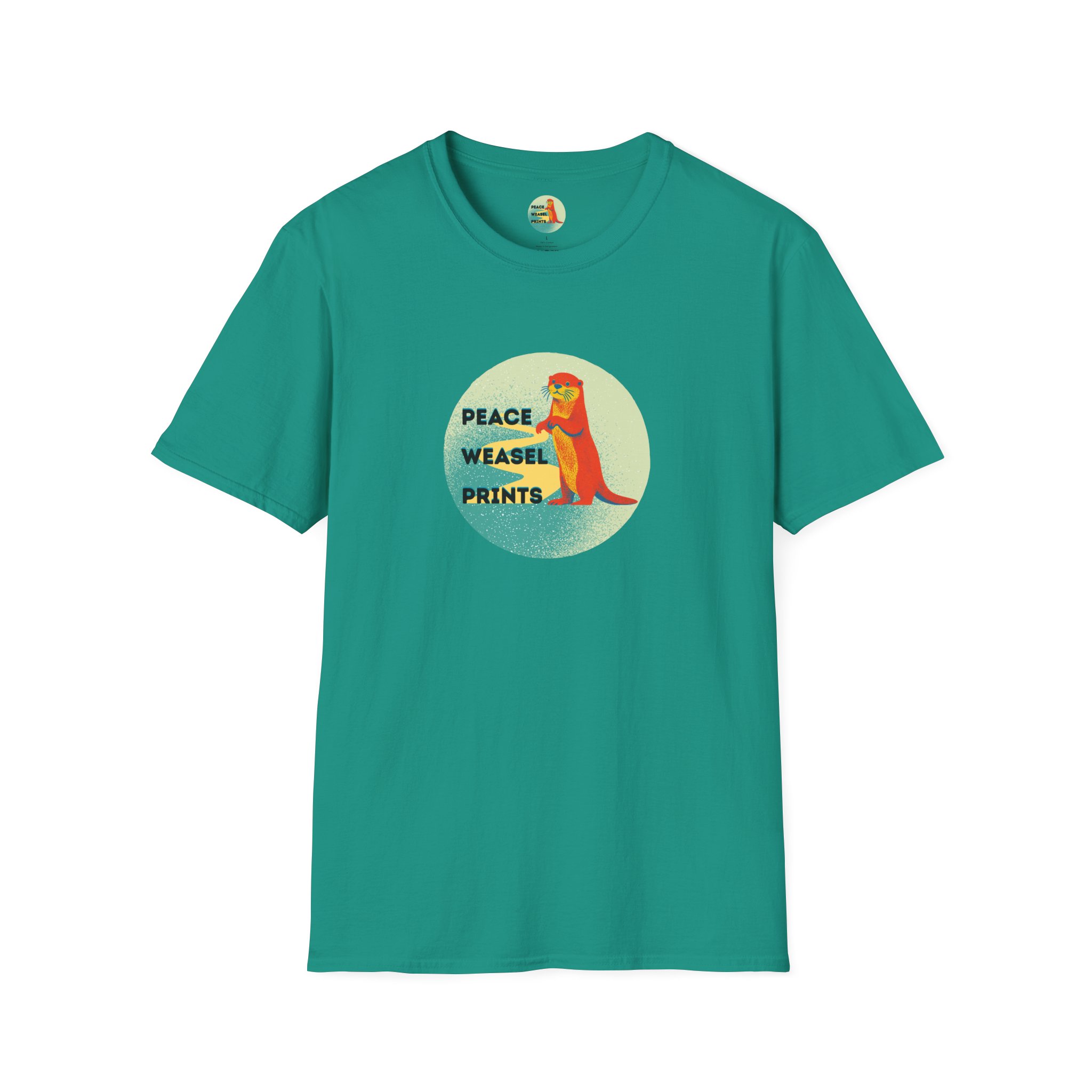 Peace Weasel Prints Official Logo Tee - Image 9