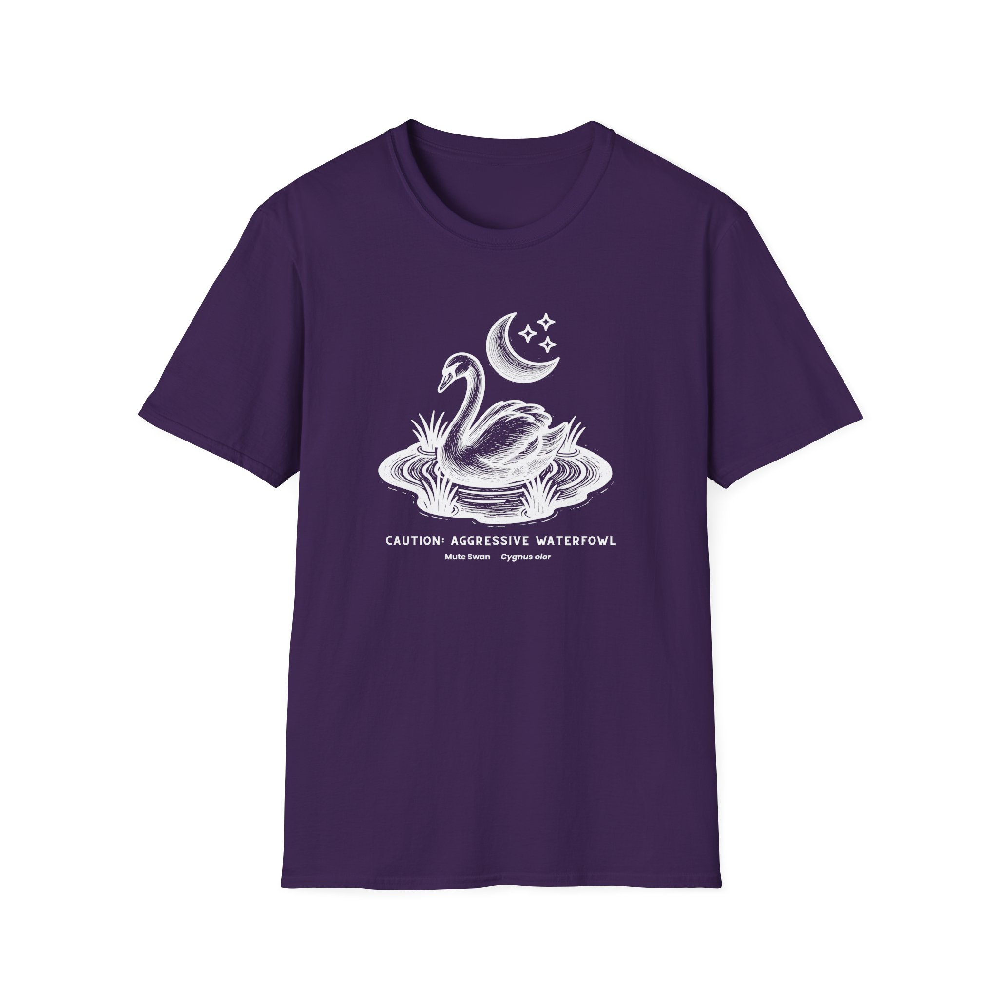 Aggressive Waterfowl Mute Swan T-Shirt - Image 4