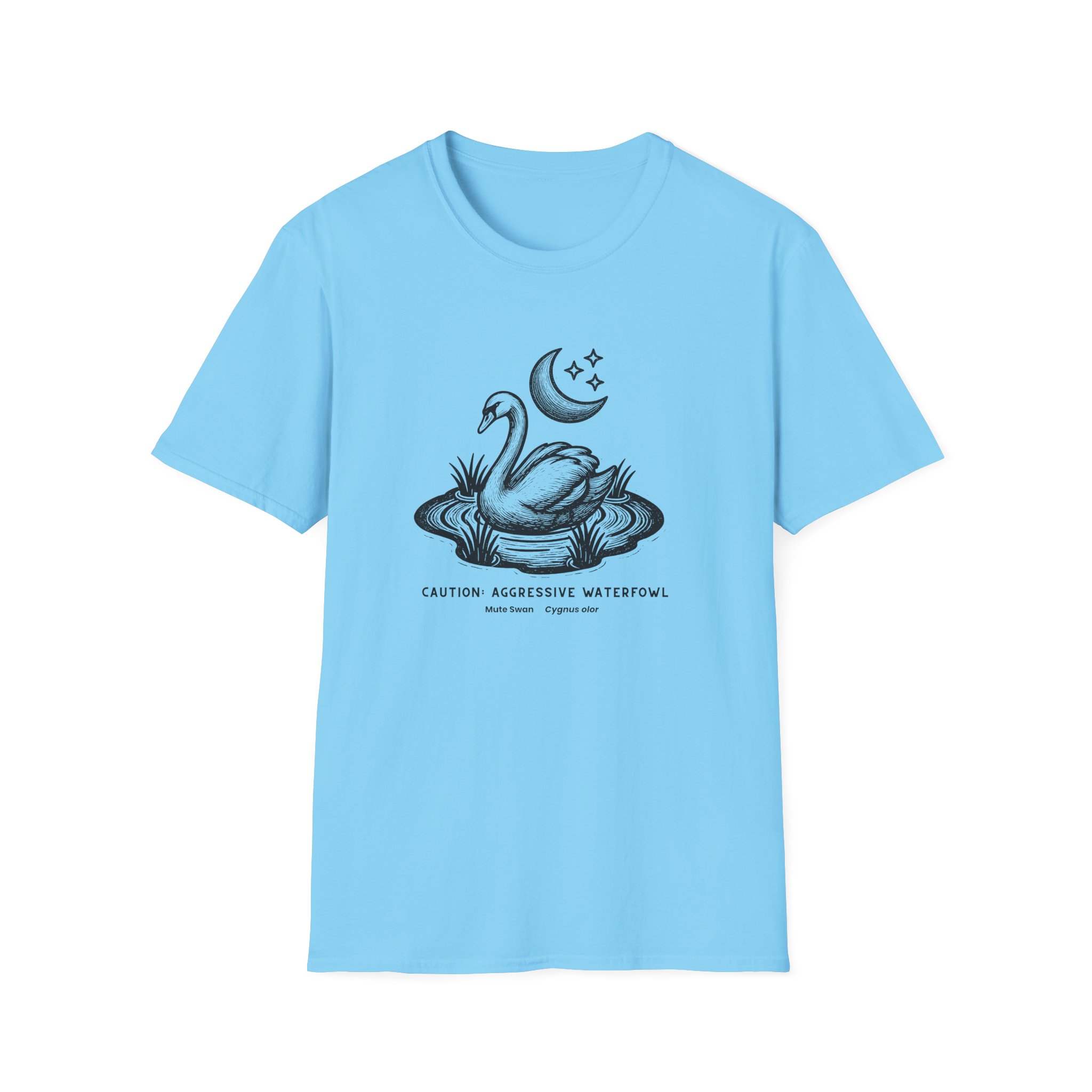 Aggressive Waterfowl Mute Swan T-Shirt - Image 5